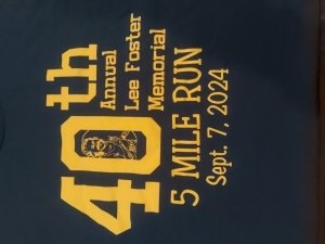 Lee Foster Memorial 5 Mile Logo