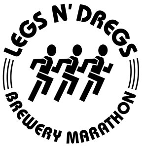Legs n' Dregs Brewery Marathon Logo