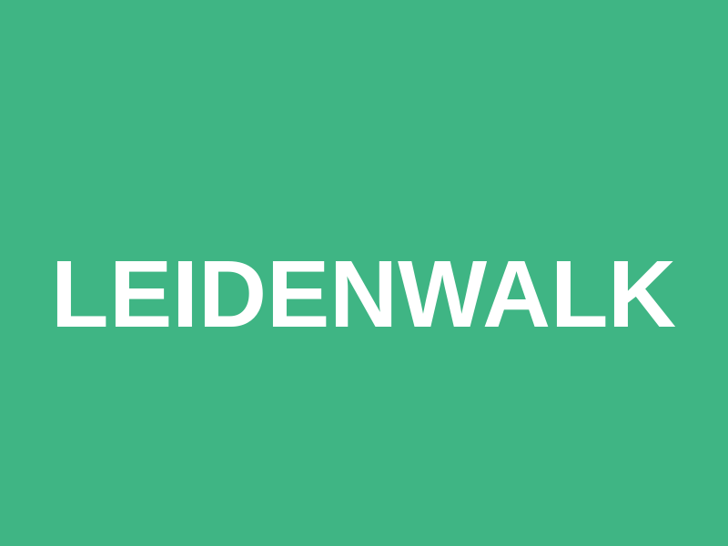 LeidenWalk Logo