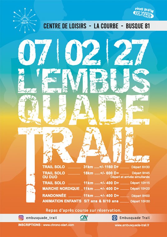 L’EMBUSQUADE TRAIL Logo