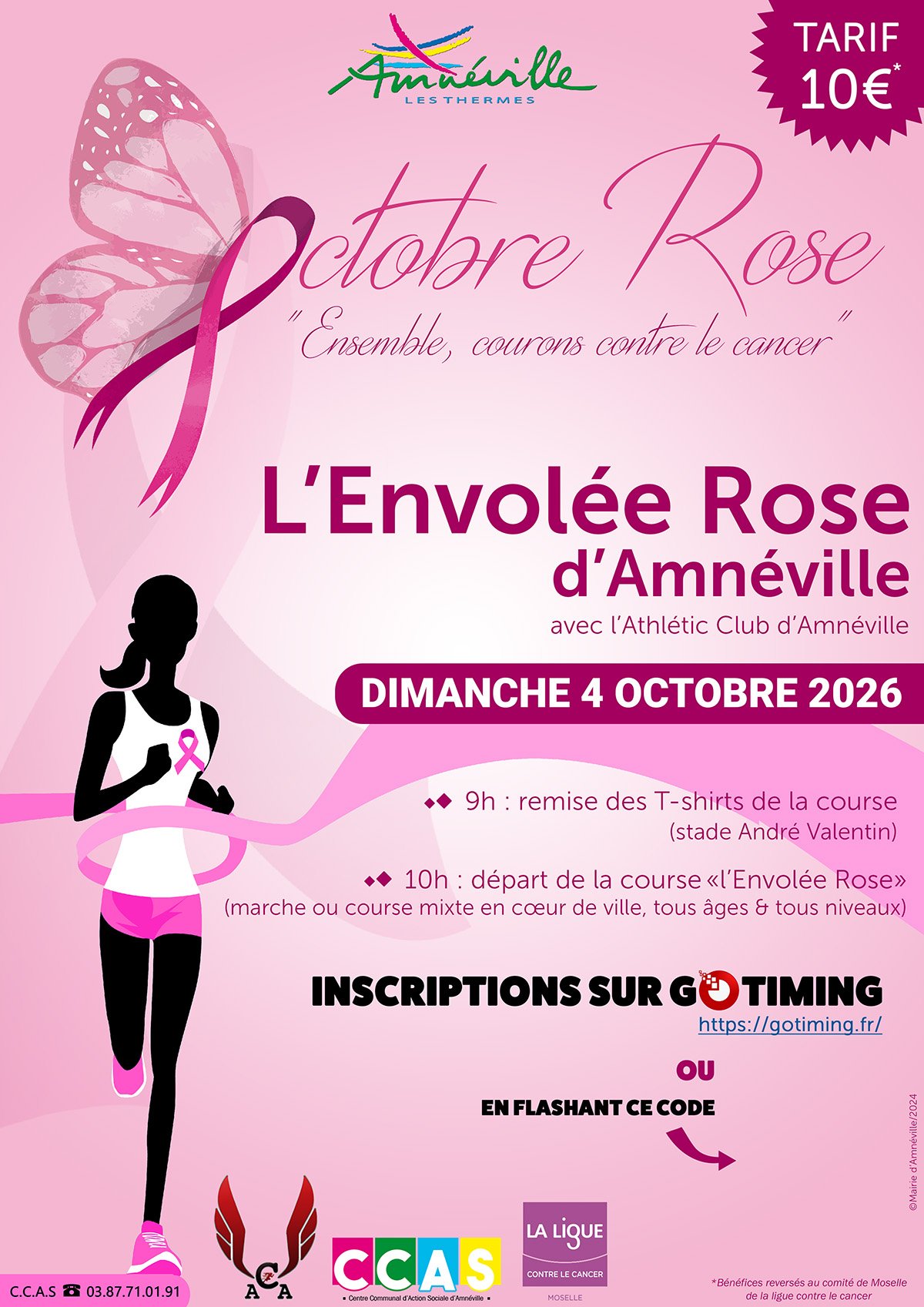 L'envolée rose 2026 Logo