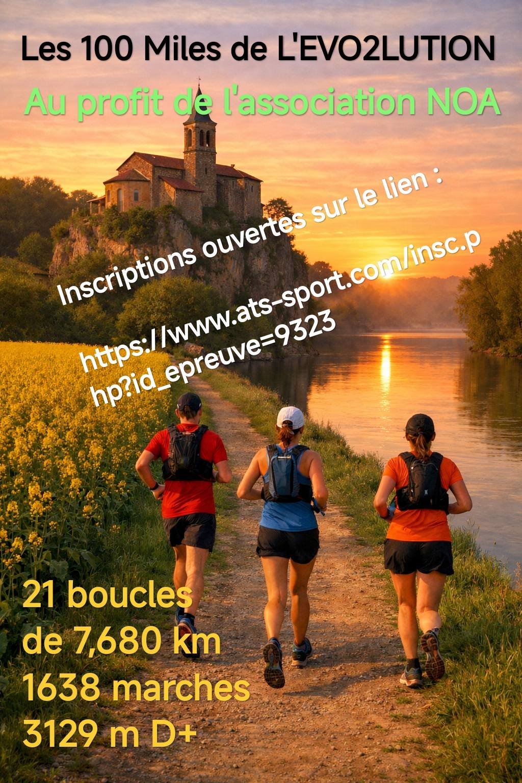 Les 100 Miles de L'EVO2LUTION. (Annulée)