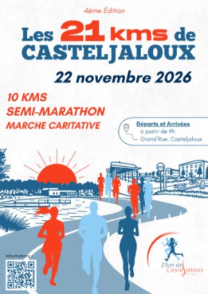 Les 21 Kms de Casteljaloux Logo