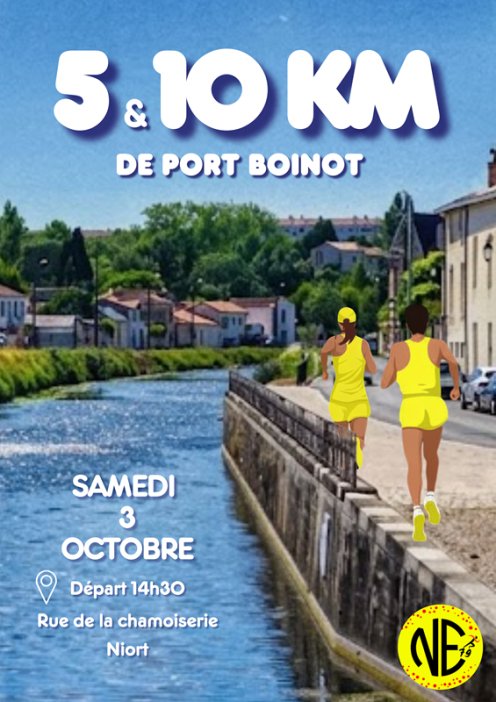 Les 5 & 10 km de Port Boinot Logo
