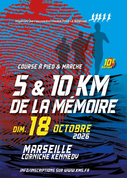Les 5 et 10 KM de la MEMOIRE - MARSEILLE Corniche Logo