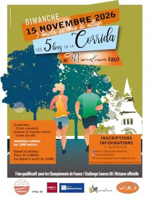 Les 5 km de la corrida de Marcelcave (qualificatifs aux championnats de France) Logo