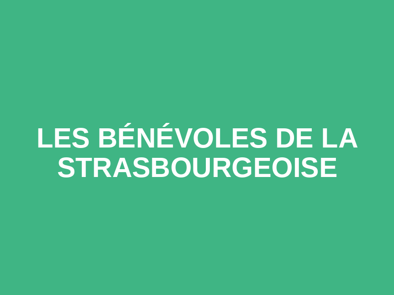 Les Bénévoles de la Strasbourgeoise Logo