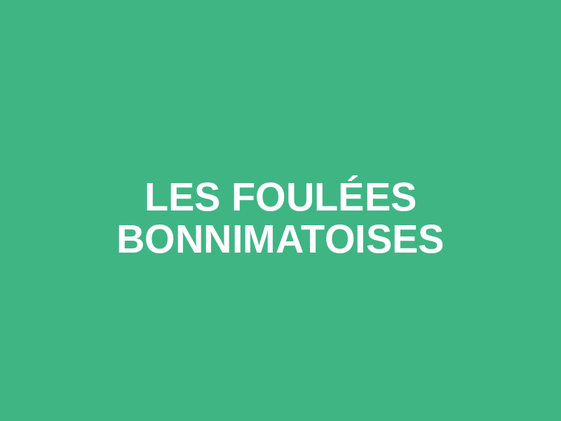 Les Foulées Bonnimatoises Logo
