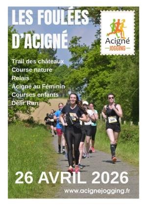 Les foulées d'Acigné - Acigné au féminin Logo