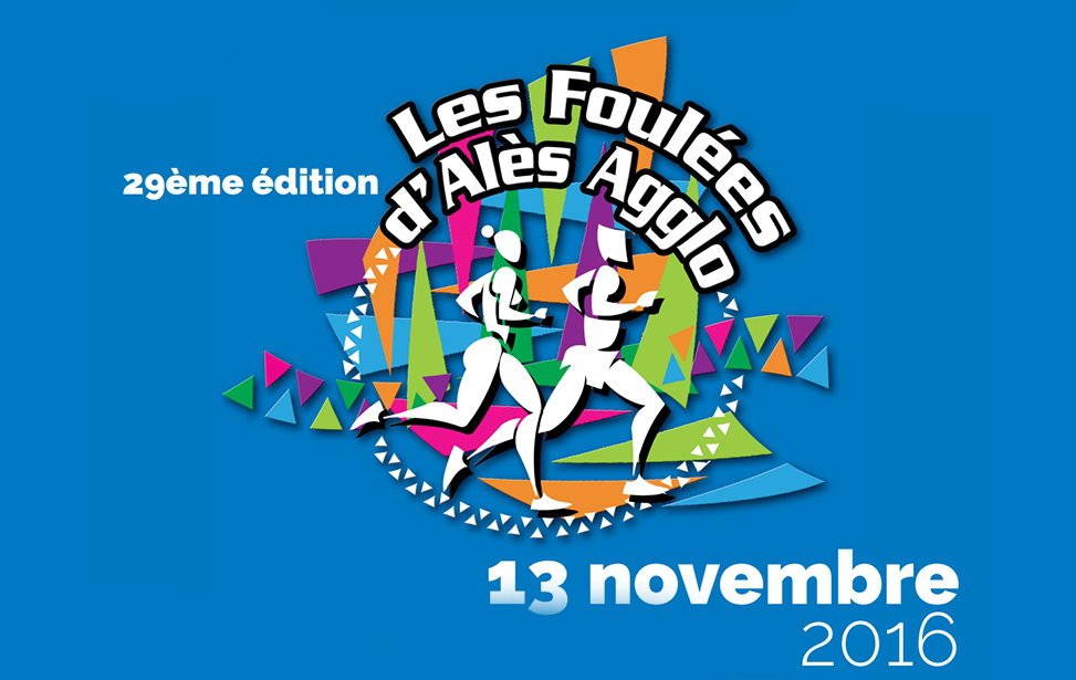 Les Foulées d'Alès Logo