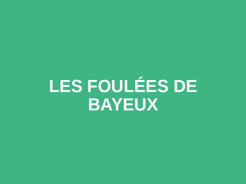 Les Foulées de Bayeux Logo