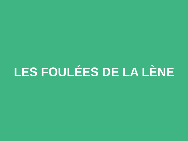 Les Foulées de la Lène Logo