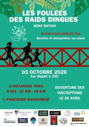 Les Foulées des Raids Dingues 2026 Logo
