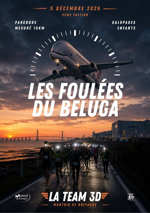 Les Foulées du Béluga Logo