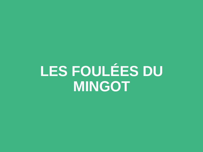 Les foulées du mingot Logo
