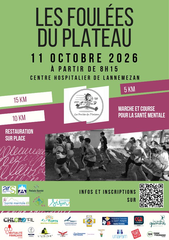LES FOULÉES DU PLATEAU Logo