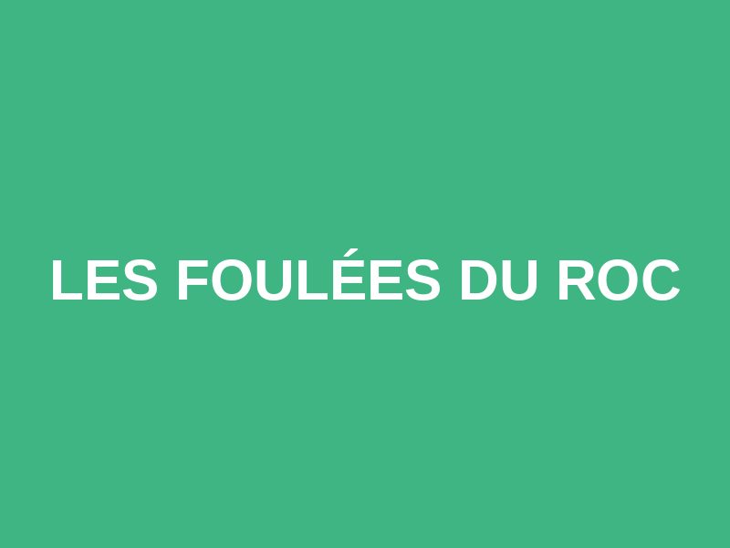Les Foulées du Roc Logo