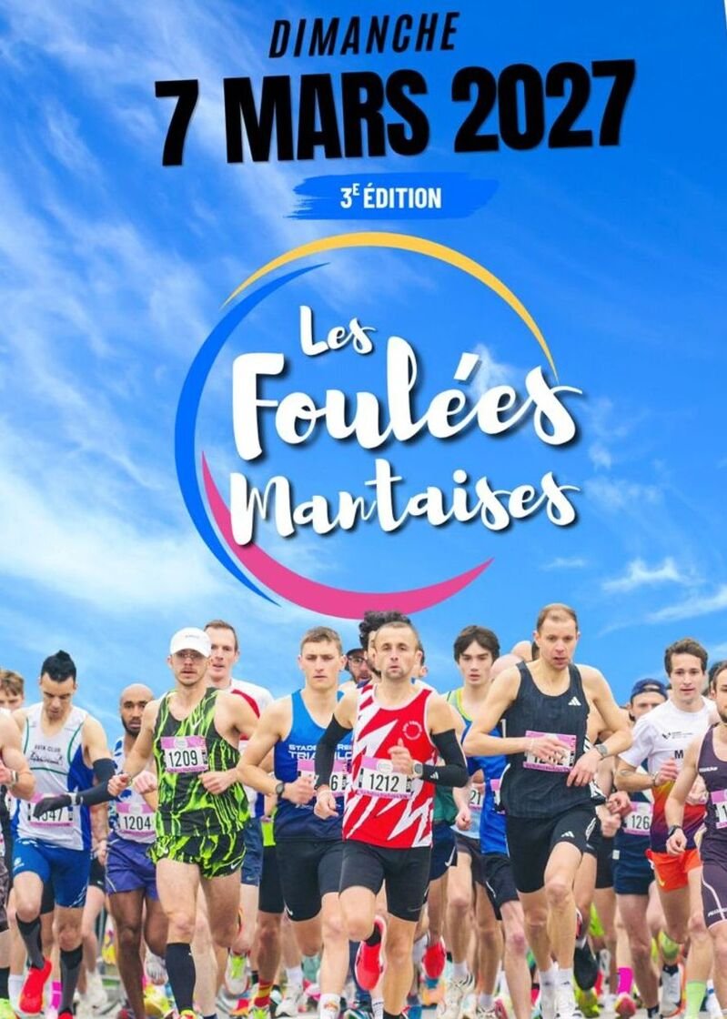 Les Foulées Mantaises 2027 Logo
