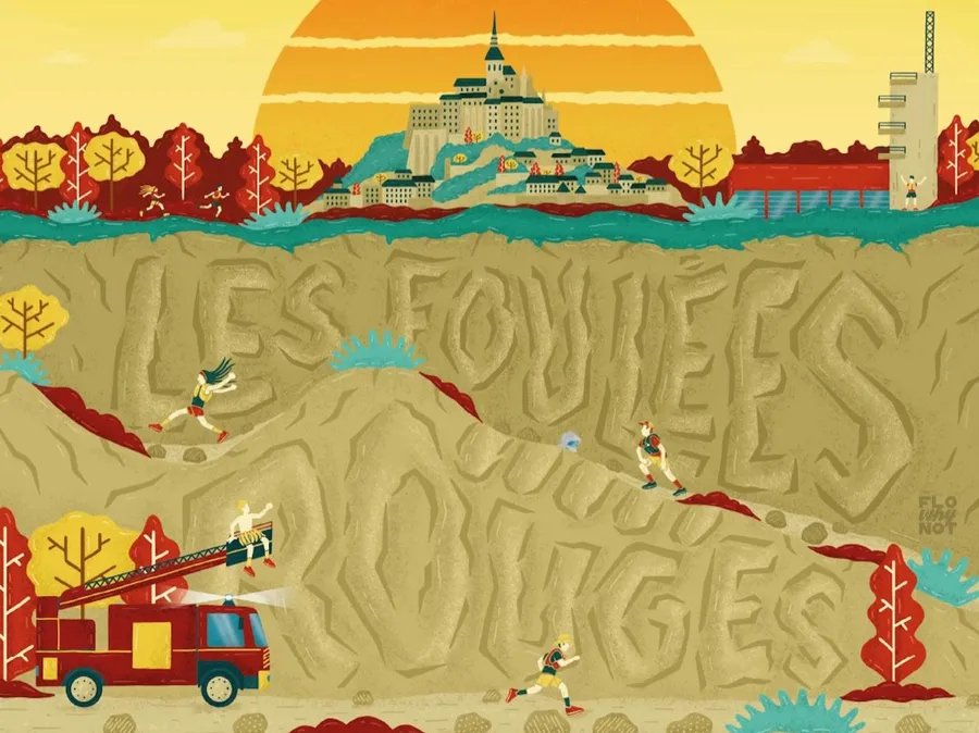 Les Foulées Rouges Logo