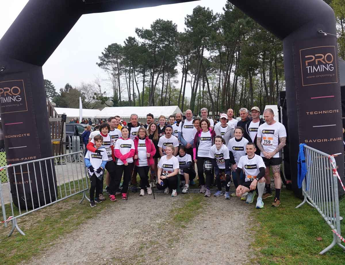 Les Foulées St-Selvaises Logo