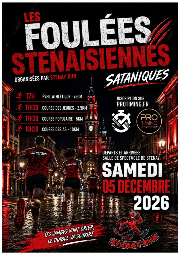 Les Foulées Stenaisiennes Logo
