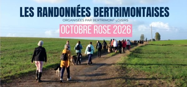 Les Randonnées Bertrimontaises 2026 Logo