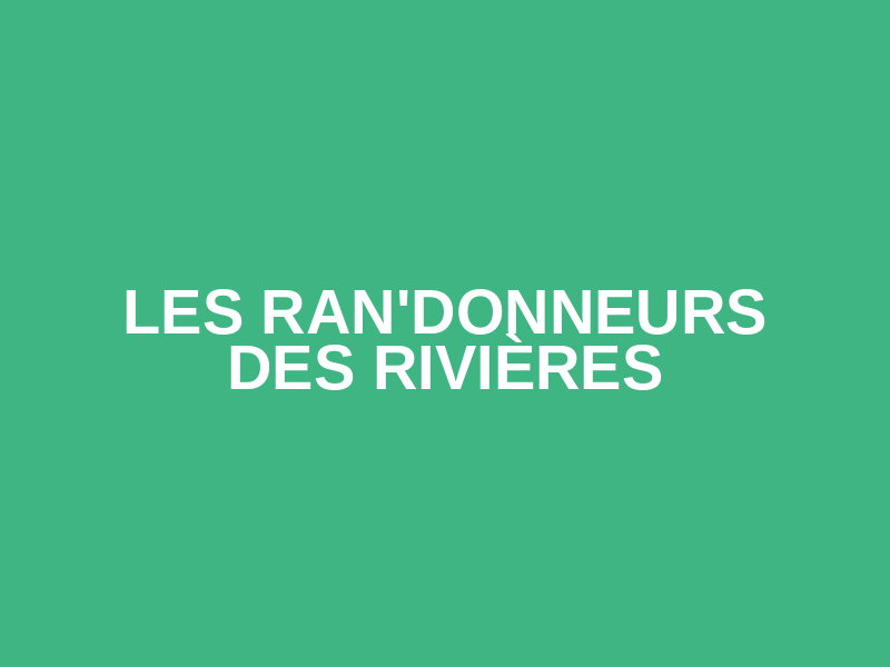 Les Ran'Donneurs des Rivières Logo