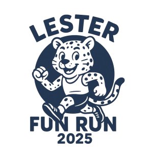 Lester Fun Run 2025 Logo