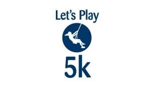 Let's Play Run/Walk 5k and 10k Trail Logo