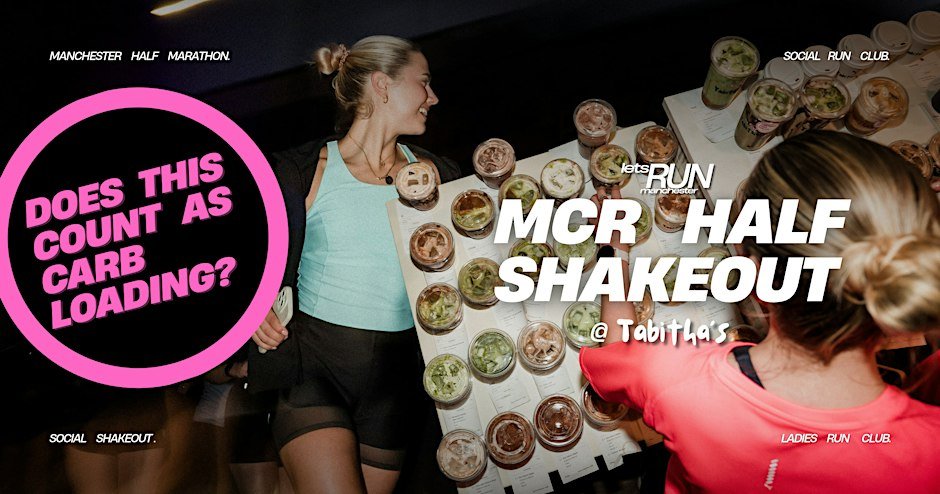 letsRUN @ Tabitha's | The MCR Half Marathon Shakeout. Logo