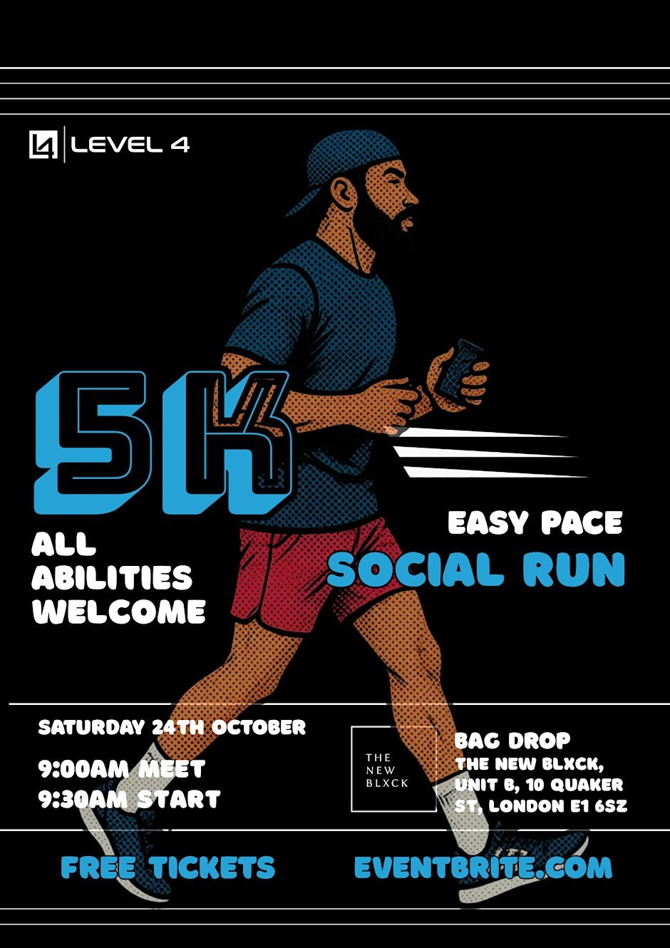 Level 4 - 5K Social Run