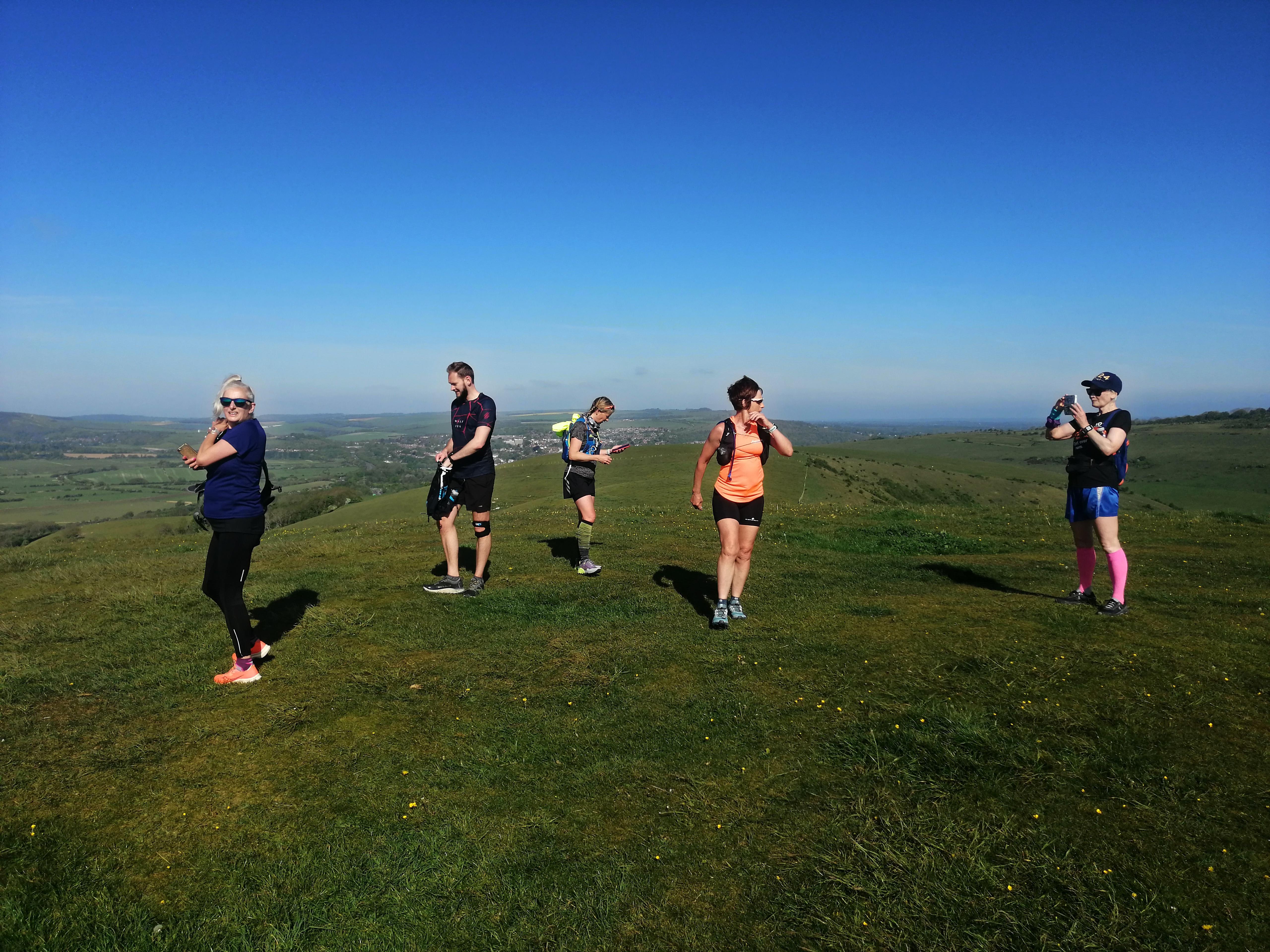 Lewes 3 Peaks - Guided Run - Trails Logo