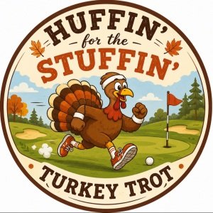 Huffing for the Stuffin Logo