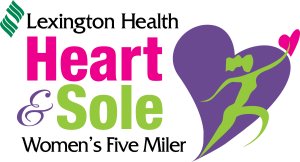 Lexington Health Heart & Sole Women's Five Miler Logo