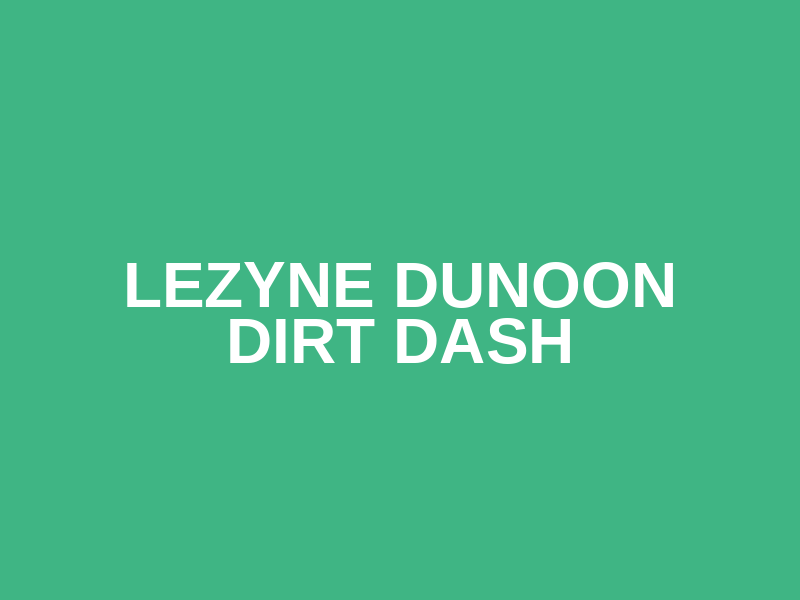 Lezyne Dunoon Dirt Dash Logo