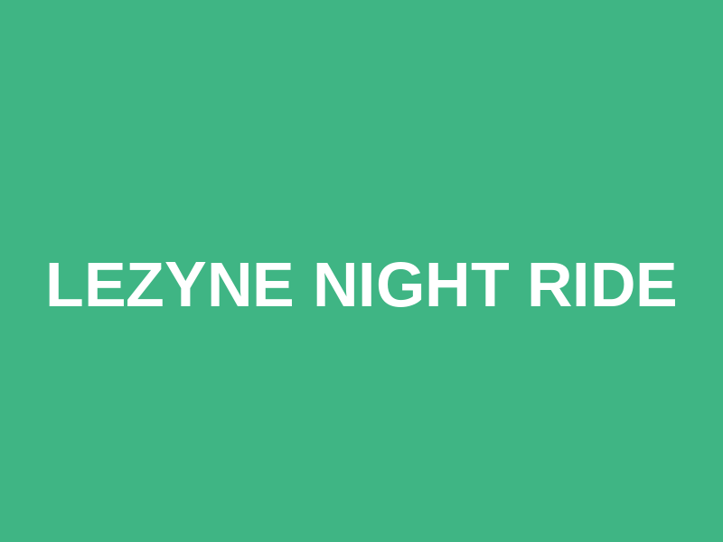 Lezyne Night Ride
