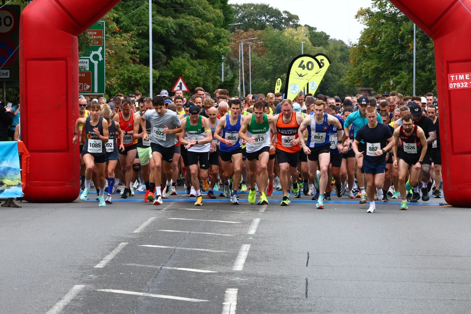 Lichfield 10K & Fun Run Logo