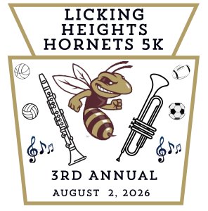 Licking Heights Hornets 5K Logo