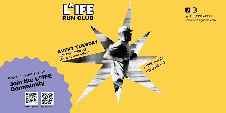 L^IFE Run Club Logo