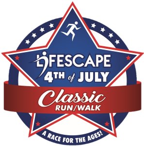 Lifescape 4th of July Classic Run/Walk Logo