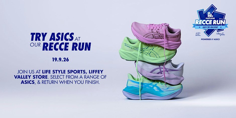 Lifestyle Sports Recce Run,  ASICS Try-On Event | 5K Run Logo