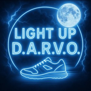 Light Up DARVO Logo