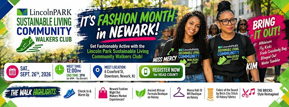 Lincoln Park  Sustainable Living Community Walkers Club w/MERCY - Sept 26