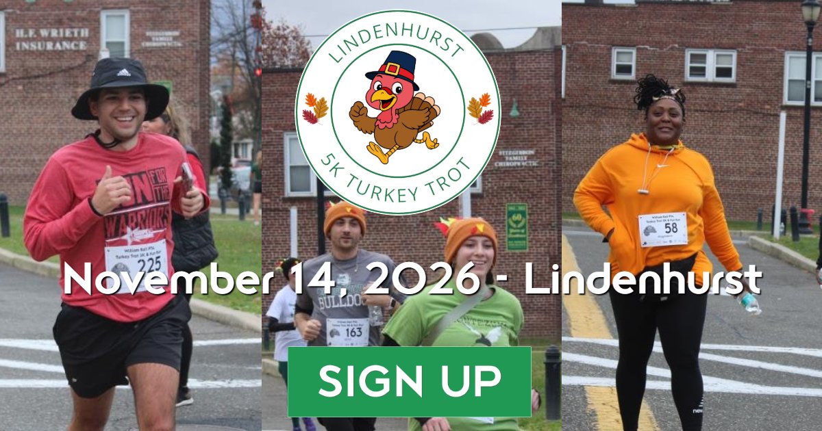 Lindenhurst Turkey Trot 5K & Fun Run 2026