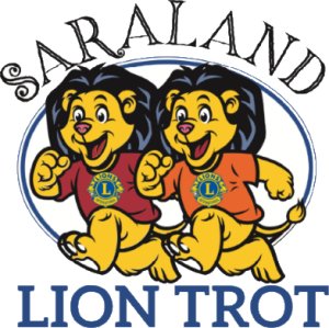 Lion Trot 8K, 5K and Fun Run Logo