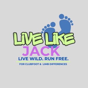 Live Like Jack 5k for Clubfoot Logo
