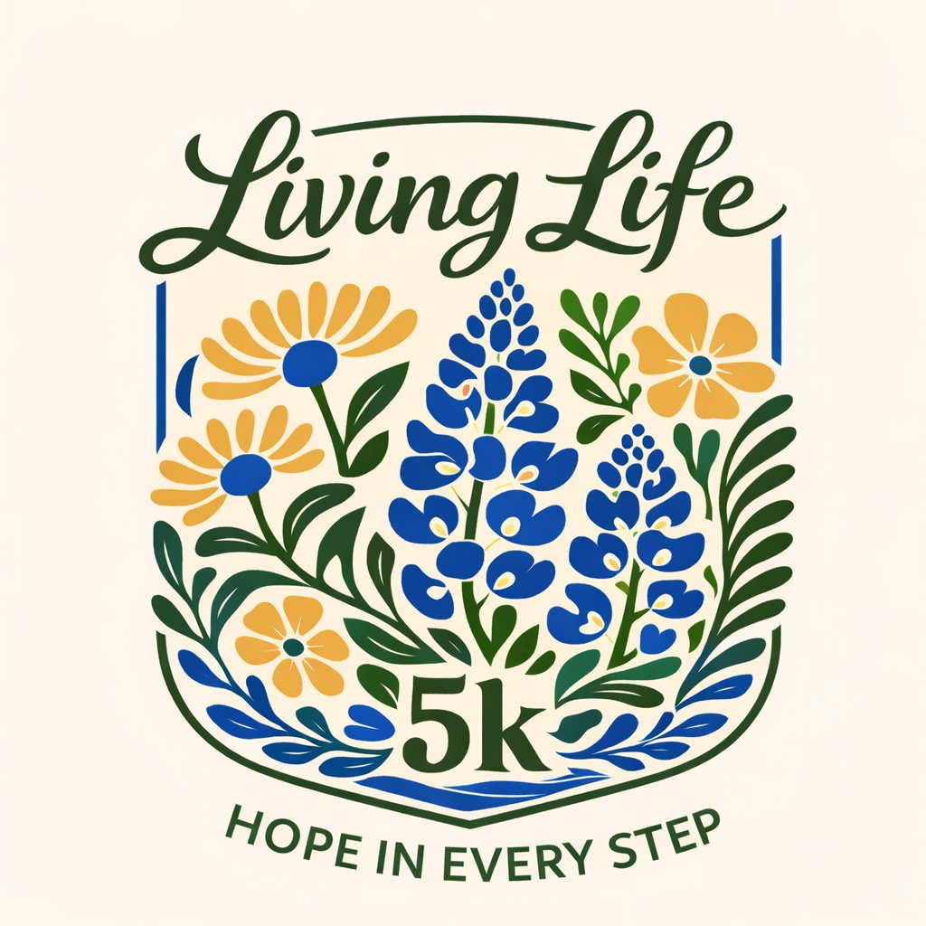 LIVING LIFE 5k - Hope in Every Step | 2027 Logo