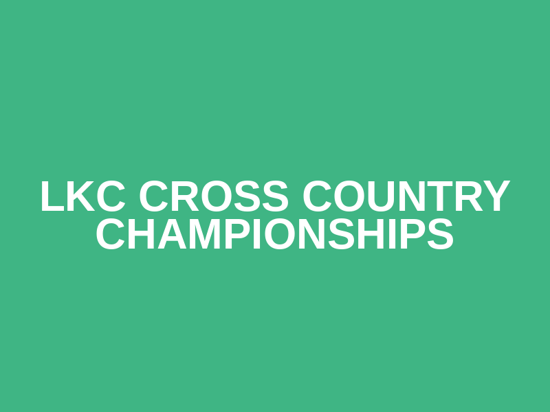 LKC Cross Country Championships