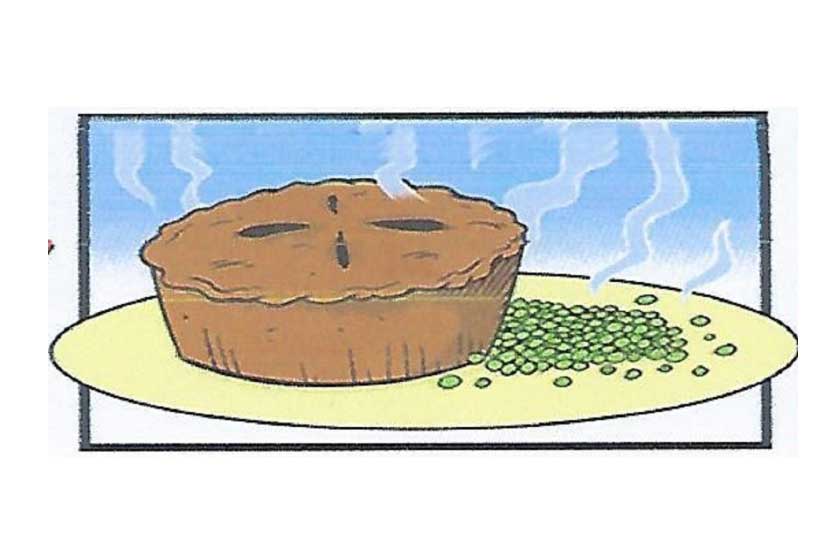 Locke Park Pie & Peas 5 Miler Logo