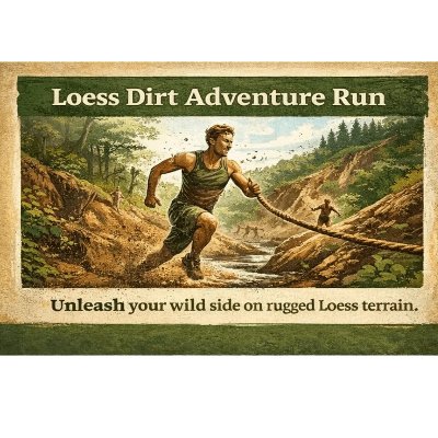 Loess Dirt Adventure Run Logo